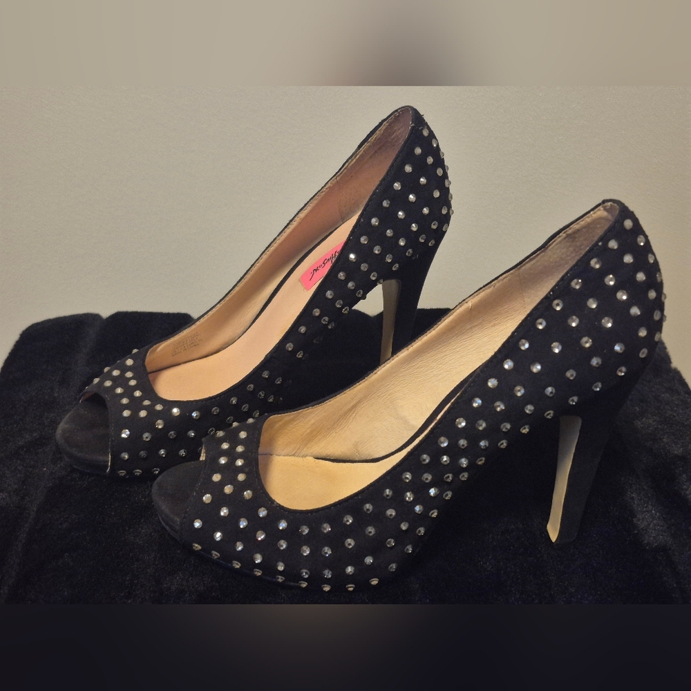 Elegant Crystal Heels